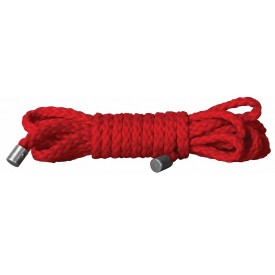 Красная веревка для бондажа Kinbaku Mini - 1,5 м.