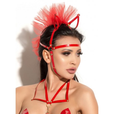 Маска с ушками Queen of hearts Allure